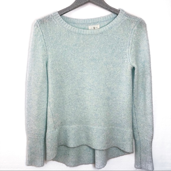 Lou & Grey Soft Turquoise Crew Neck Sweater - Picture 1 of 7